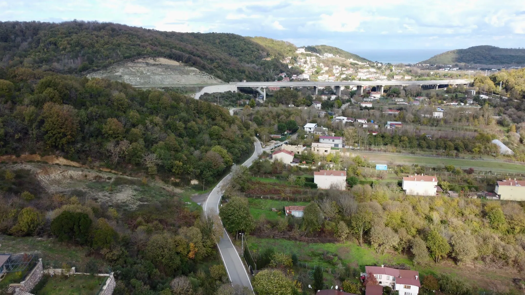 Kabakoz vadisi ve viyadük, Ocak 2026